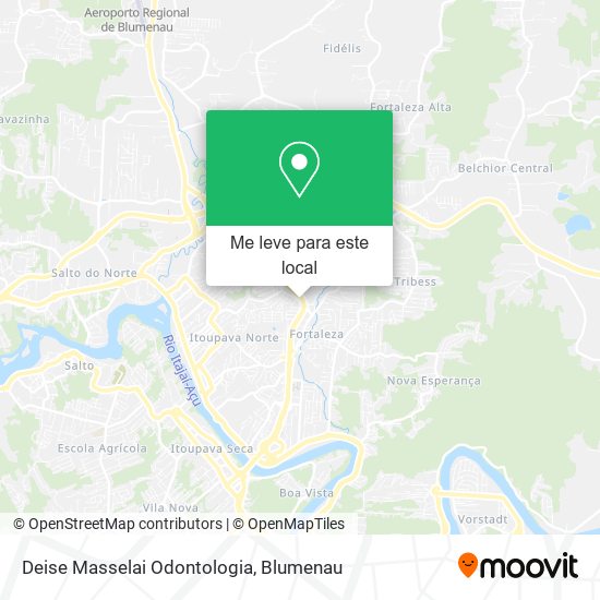 Deise Masselai Odontologia mapa