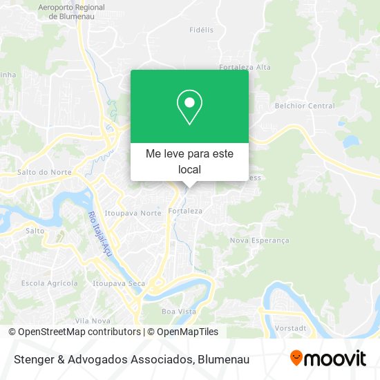 Stenger & Advogados Associados mapa