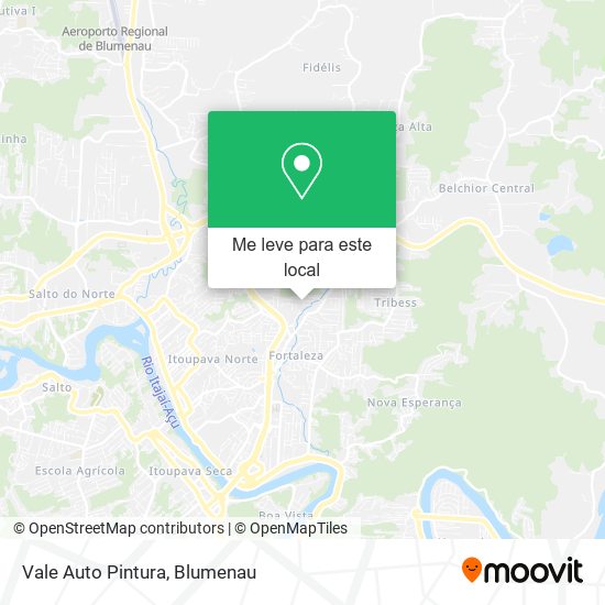 Vale Auto Pintura mapa