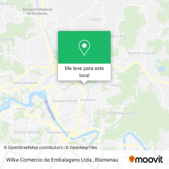 Wilke Comercio de Embalagens Ltda. mapa
