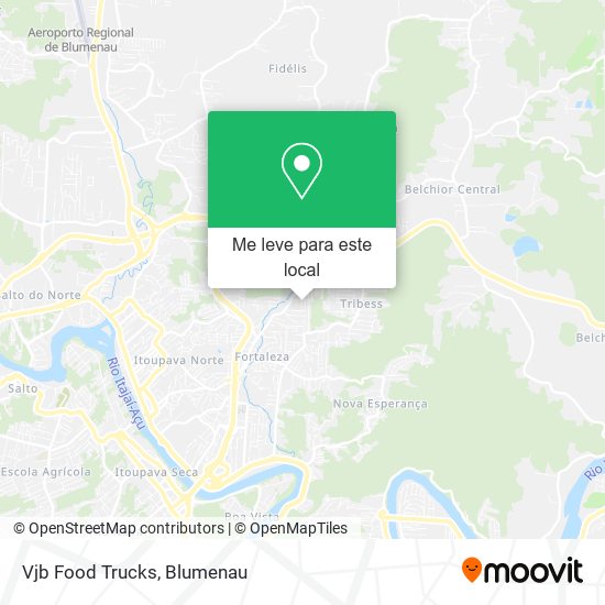 Vjb Food Trucks mapa