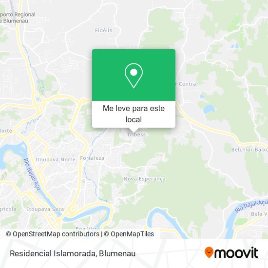 Residencial Islamorada mapa