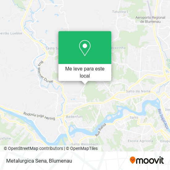 Metalurgica Sena mapa