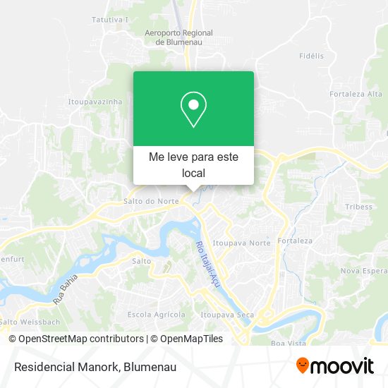 Residencial Manork mapa
