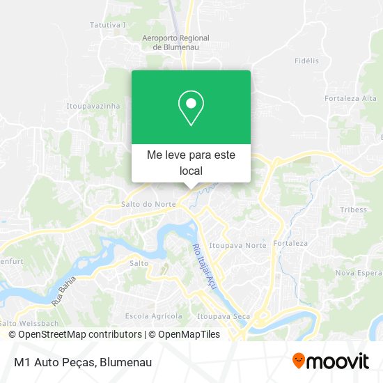 M1 Auto Peças mapa
