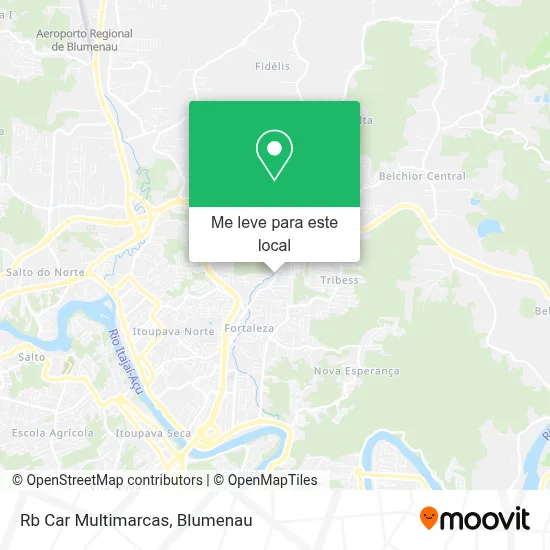 Rb Car Multimarcas mapa