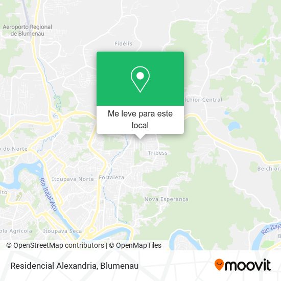 Residencial Alexandria mapa