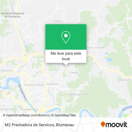 M2 Prestadora de Servicos mapa