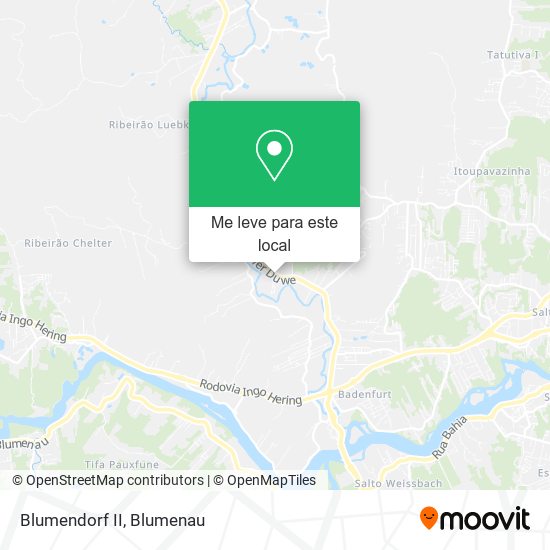 Blumendorf II mapa