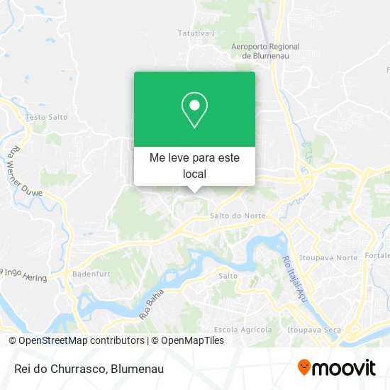 Rei do Churrasco mapa