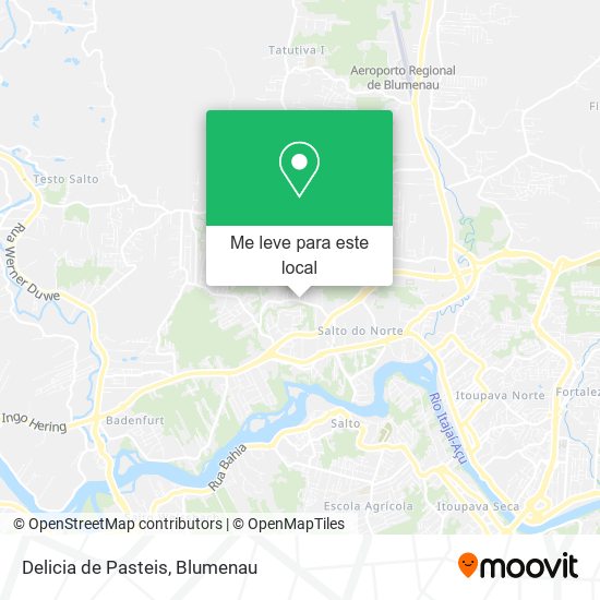 Delicia de Pasteis mapa