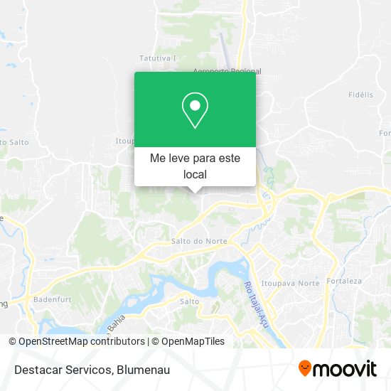 Destacar Servicos mapa