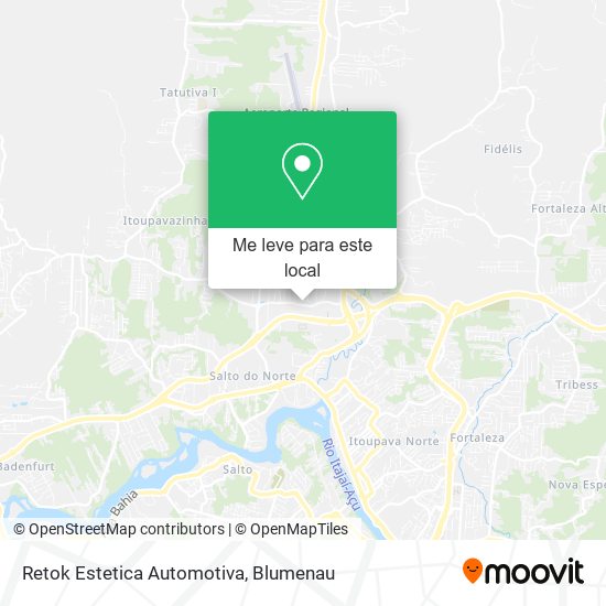 Retok Estetica Automotiva mapa