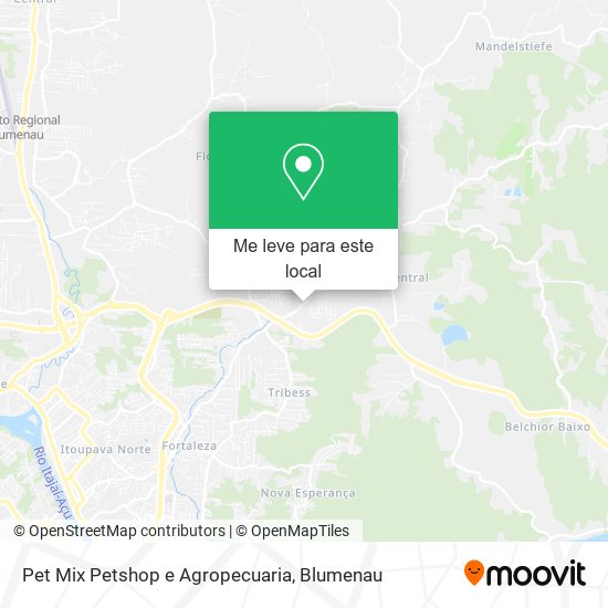 Pet Mix Petshop e Agropecuaria mapa