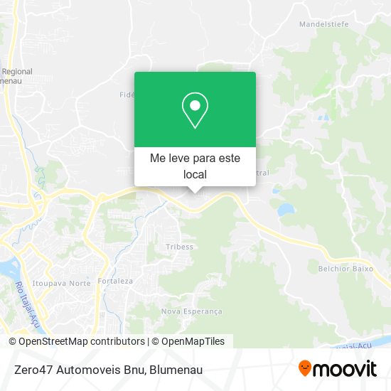 Zero47 Automoveis Bnu mapa