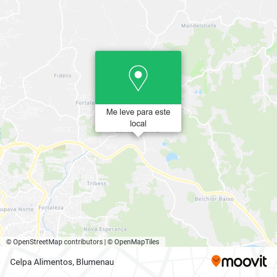 Celpa Alimentos mapa