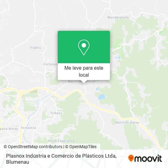 Plasnox Indústria e Comércio de Plásticos Ltda mapa