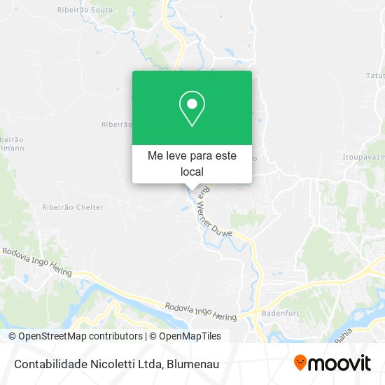 Contabilidade Nicoletti Ltda mapa