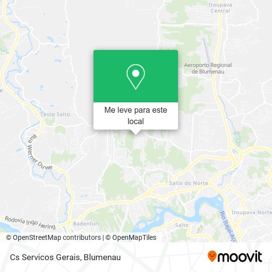 Cs Servicos Gerais mapa
