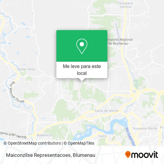Maiconzilse Representacoes mapa