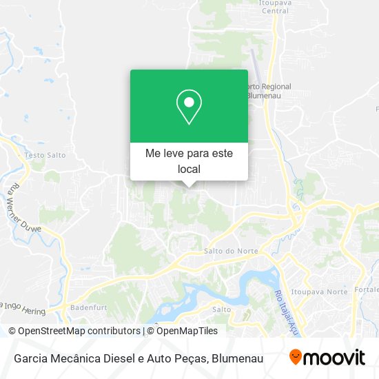 Garcia Mecânica Diesel e Auto Peças mapa