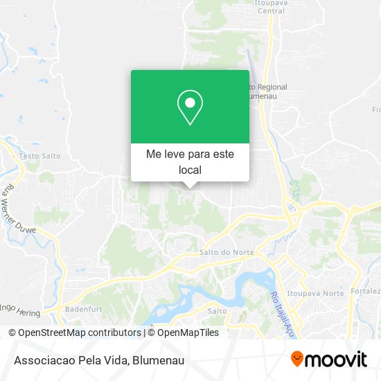 Associacao Pela Vida mapa