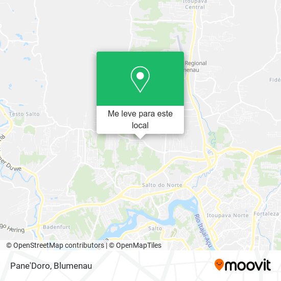 Pane'Doro mapa