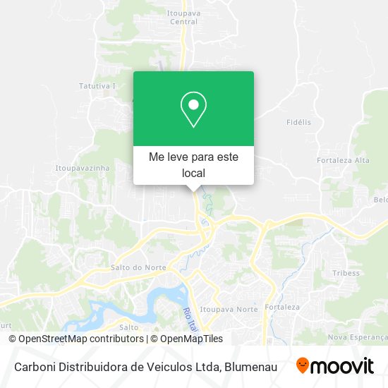Carboni Distribuidora de Veiculos Ltda mapa
