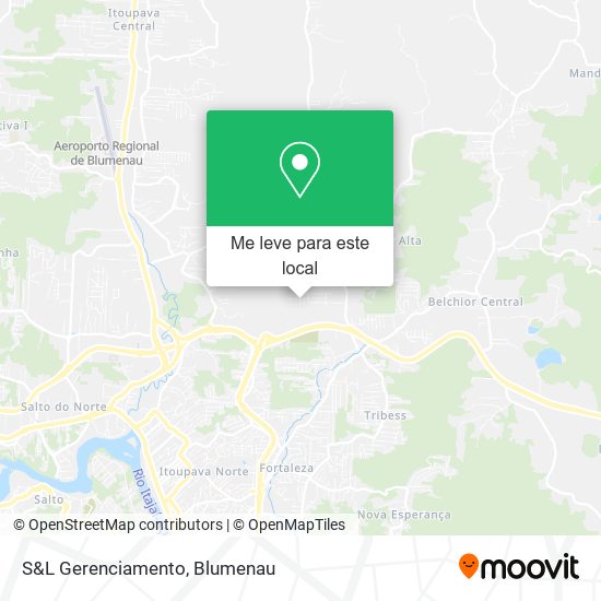 S&L Gerenciamento mapa