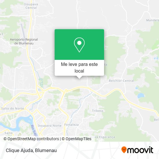Clique Ajuda mapa