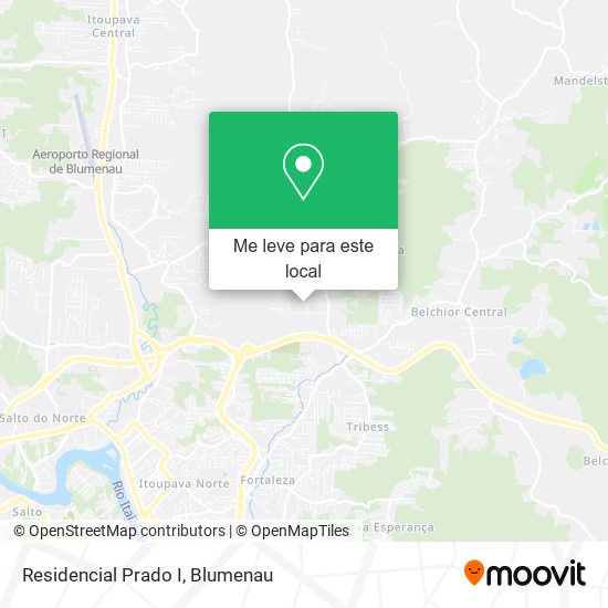 Residencial Prado I mapa