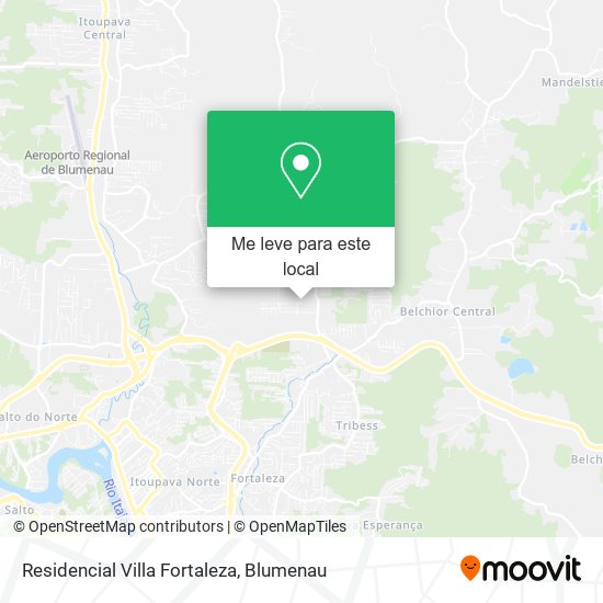 Residencial Villa Fortaleza mapa