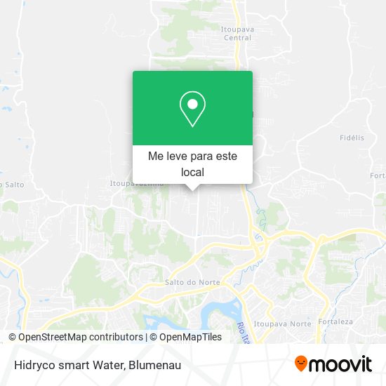 Hidryco smart Water mapa
