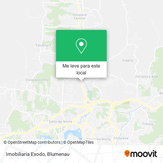 Imobiliaria Exodo mapa