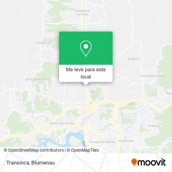 Transinca mapa