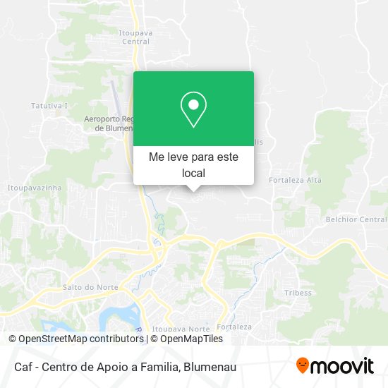 Caf - Centro de Apoio a Familia mapa