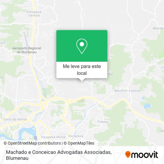 Machado e Conceicao Advogadas Associadas mapa