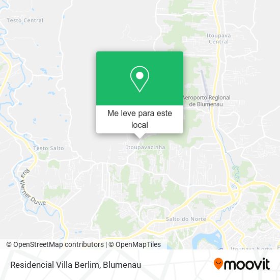 Residencial Villa Berlim mapa