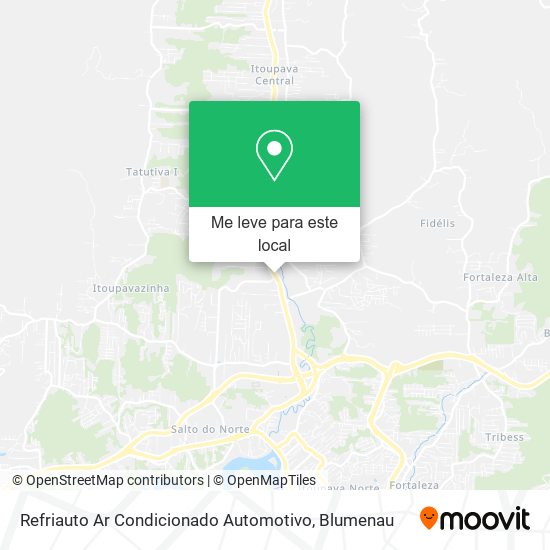 Refriauto Ar Condicionado Automotivo mapa
