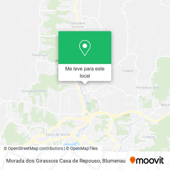 Morada dos Girassois Casa de Repouso mapa