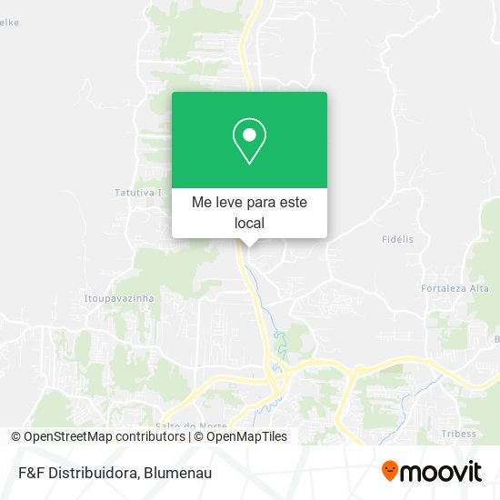 F&F Distribuidora mapa