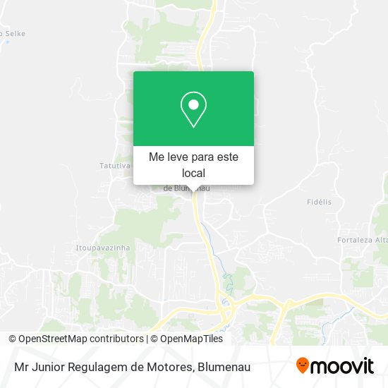 Mr Junior Regulagem de Motores mapa
