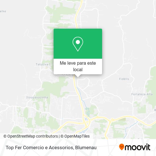Top Fer Comercio e Acessorios mapa