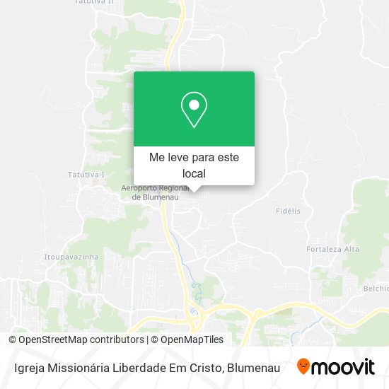 Igreja Missionária Liberdade Em Cristo mapa