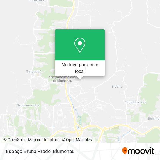 Espaço Bruna Prade mapa