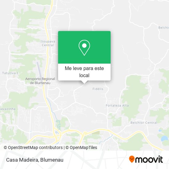 Casa Madeira mapa