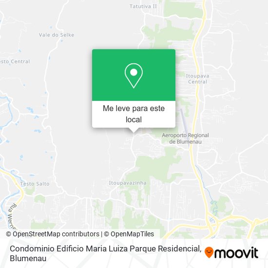 Condominio Edificio Maria Luiza Parque Residencial mapa