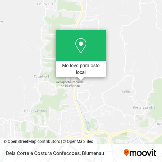 Deia Corte e Costura Confeccoes mapa