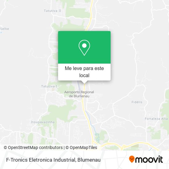 F-Tronics Eletronica Industrial mapa