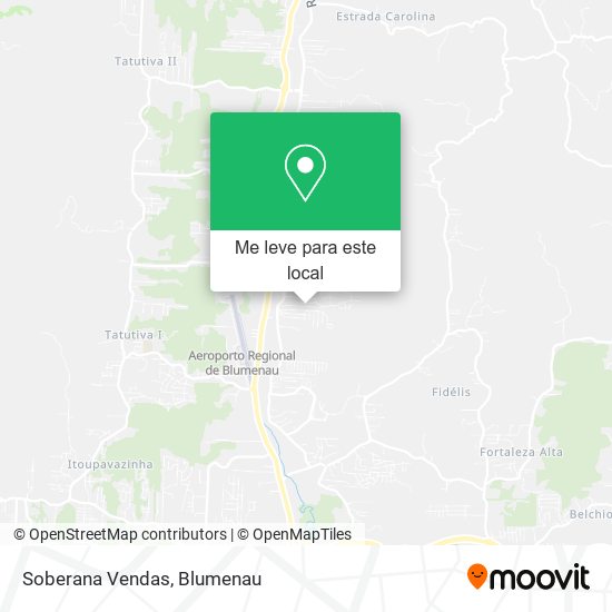Soberana Vendas mapa